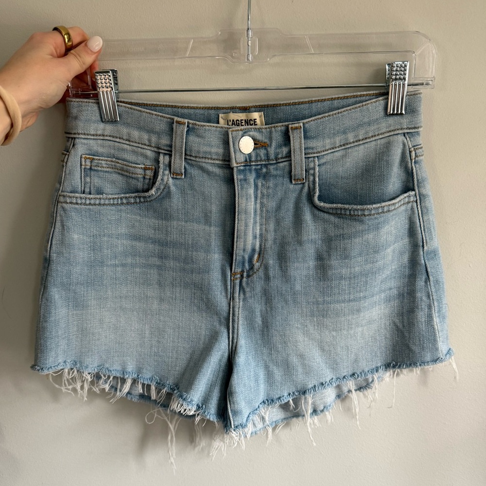 L’AGENCE Denim shorts 25